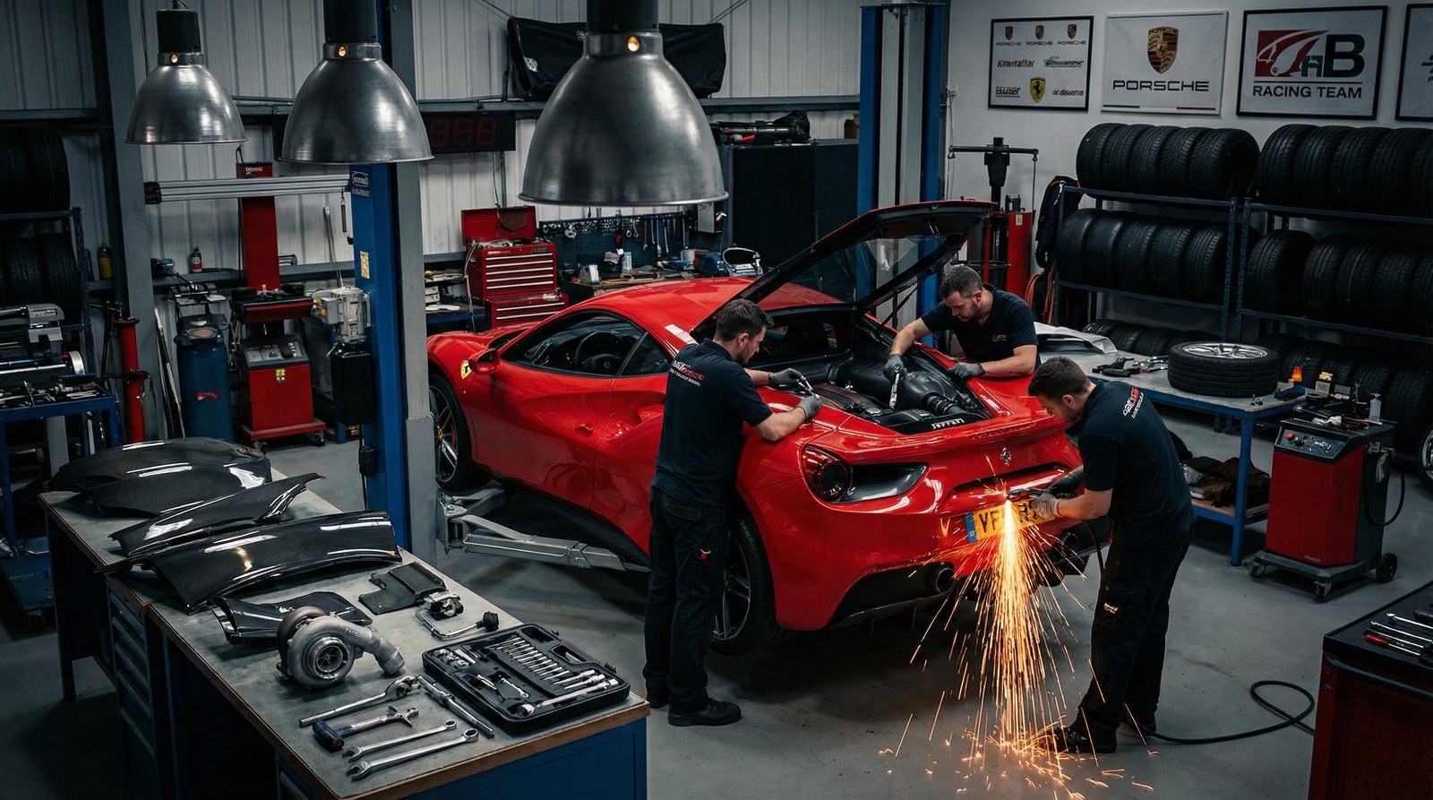 91法拉利改装视频